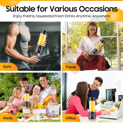 Portable USB Rechargeable Smoothie Blender